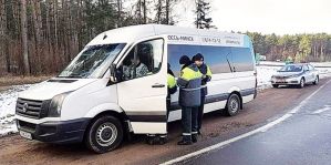 ГАИ Гродно берет на особый контроль водителей маршруток и такси