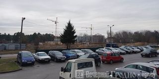 Как идет строительство первого дома на месте бывшей воинской части на Фолюше в Гродно? Дошли до пятого этажа