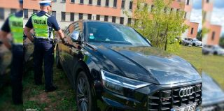 Белорусы гнали по Польше краденную AUDI и попались полиции. На мелочи