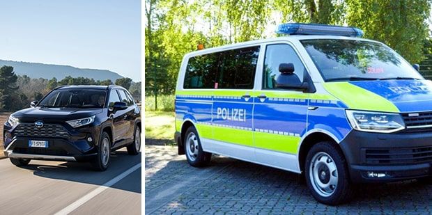 Владелец Toyota RAV4 из Берлина только от полицейских узнал, что его автомобиль угнали. Одним из угонщиков оказался белорус