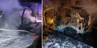 Вечером в Вертелишках горел Golf. Автомобиля больше нет