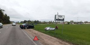 Лобовое столкновение в Лиде – один человек в больнице. ГАИ ищет свидетелей