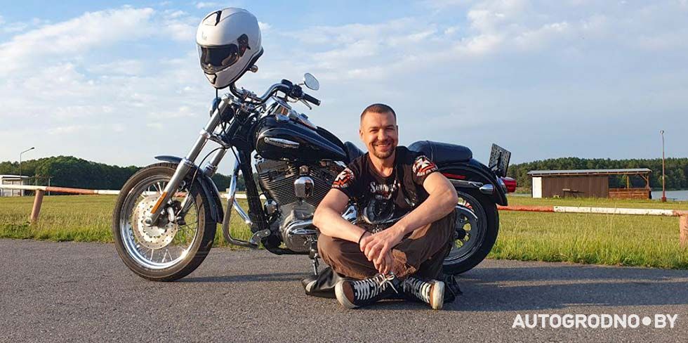 "Выбирали жене автомобиль, а купили мне Harley-Davidson": Дарюс из Гродно рассказал о своей тяге к мотоциклам