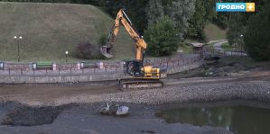 Очистку водоема в Швейцарской долине планируют завершить 9 сентября – ко Дню Гродно