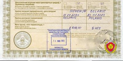 Изменил страну разгрузки с "RUS" на "BELARUS". Так водитель фуры решил срезать путь