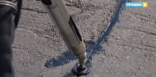 Хирургически точный ремонт дорог проходит в Гродно. "Ремстройавтодор" закупил новую технику