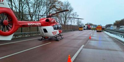 Белорус попал в серьезную аварию на немецком автобане