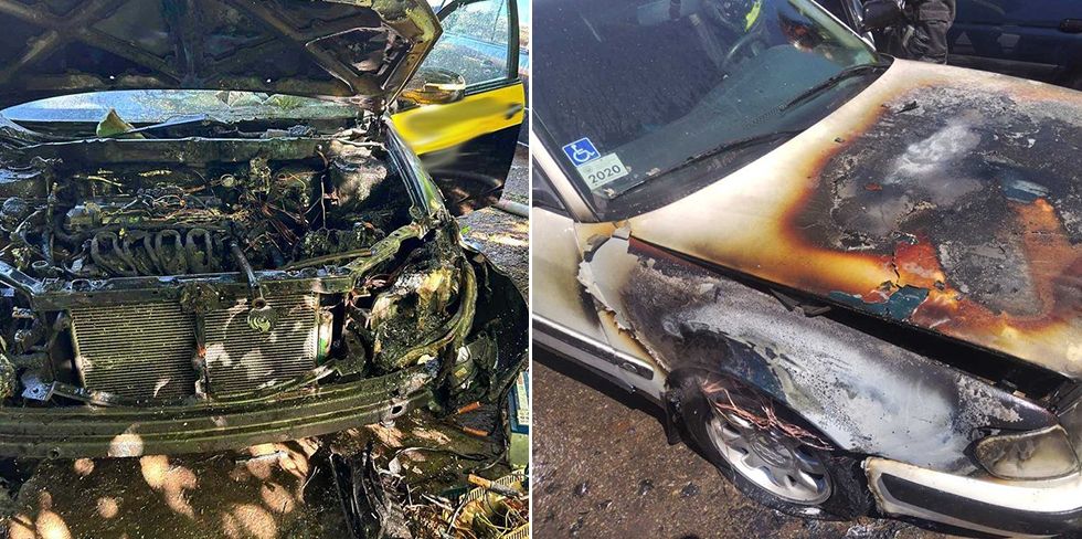 Вчера в разных частях Гродно два разных автомобиля сгорели по одной причине. В чем дело?