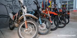 В Гродно работает прокат "Эндуро мотоциклов": цены, адрес, фото и видео