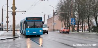 В Гродно автобус протянул за собой мужчину. Ищут очевидцев