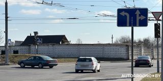 В Гродно на Курчатова изменили организацию движения. Водители ездят по старинке