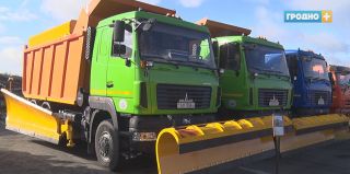 Снегоуборочная техника в Гродно готова к работе