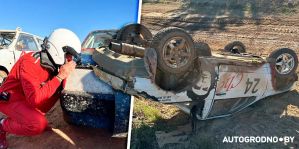 Гродненский гонщик произвел фурор на автокроссе 2023. Самые крутые моменты соревнований