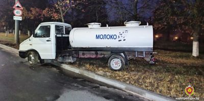 Ночным покатушкам – быть. Для этого белорус сначала угнал VW Passat, а потом – молоковоз