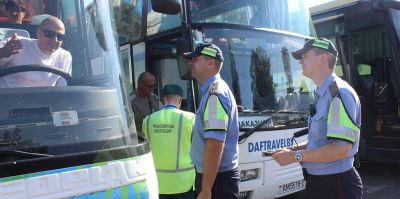 Как ГАИ Гродно устроила контроль за автобусами на трассах и в городе. Итоги