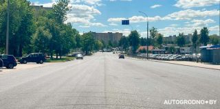 Улица О.Соломовой в Гродно открыта после ремонта: посмотрели, что изменилось