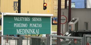 На литовской границе до вечера не будут оформляться грузовики. В "Мядининкае" – технические работы