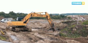 Прошло 2 месяца строительства "бетонки" в Гродно. Что сделано?