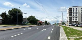 Преображение улицы Советских Пограничников в Гродно. Посмотрим, что изменилось