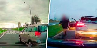 ГАИ отреагировала на "учителей" в Гродно: один уже оштрафован, по второму будет комиссия