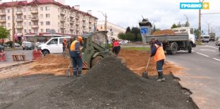 Улицу Мостовую расширяют в Гродно