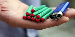 В Беларуси запретили торговать пиротехникой