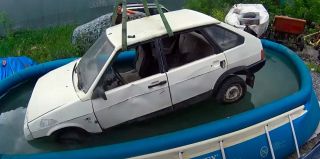 Блогер поместил ЛАДУ на месяц в соленую воду, чтобы узнать, что с ней будет