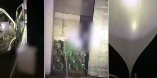 3 авто, 9 аэростатов и 100 газовых баллонов – все это обнаружили лидские пограничники. Груз сопровождали пятеро белорусов
