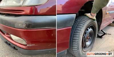 Citroen подрезал Renault на кольце Славинского: пришлось свернуть в бордюр. Поиск
