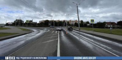 На улице Декабристов в Гродно сбили женщину. Она в больнице