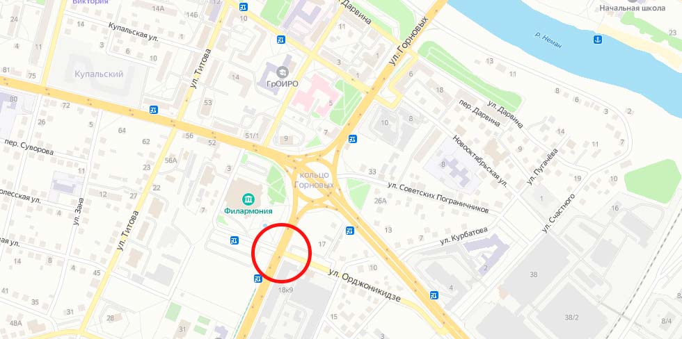 В четверг днем закроют перекресток возле "Табачной фабрики"