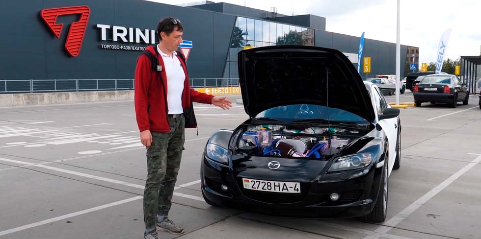 "О покупке не пожалел ни разу": непростая история полицейской Mazda RX8, которая сейчас немного Opel