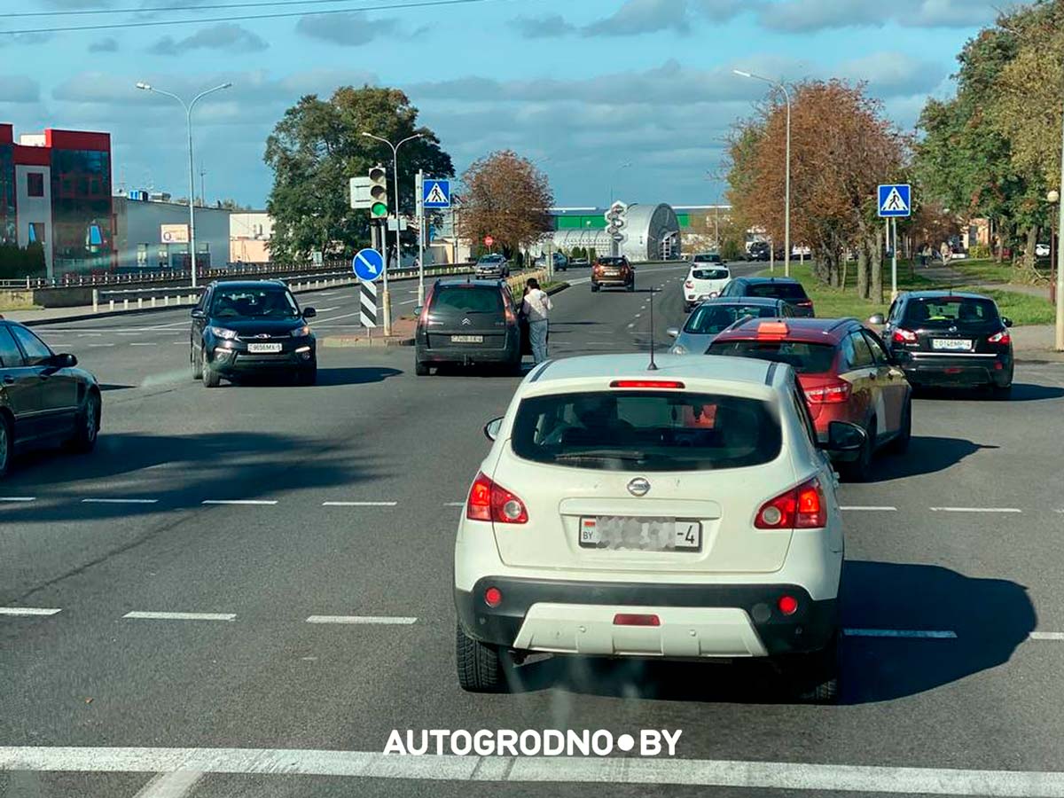 Улица Победы Гродно