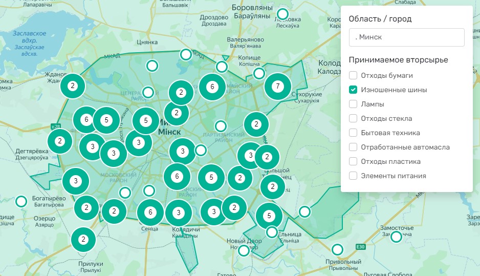 Куда в Беларуси сдавать отработанные шины? ЖКХ назвала адреса в Гродно, Минске и других городах