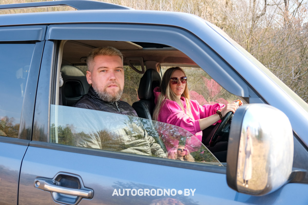 Соревнования на внедорожниках в Гродно