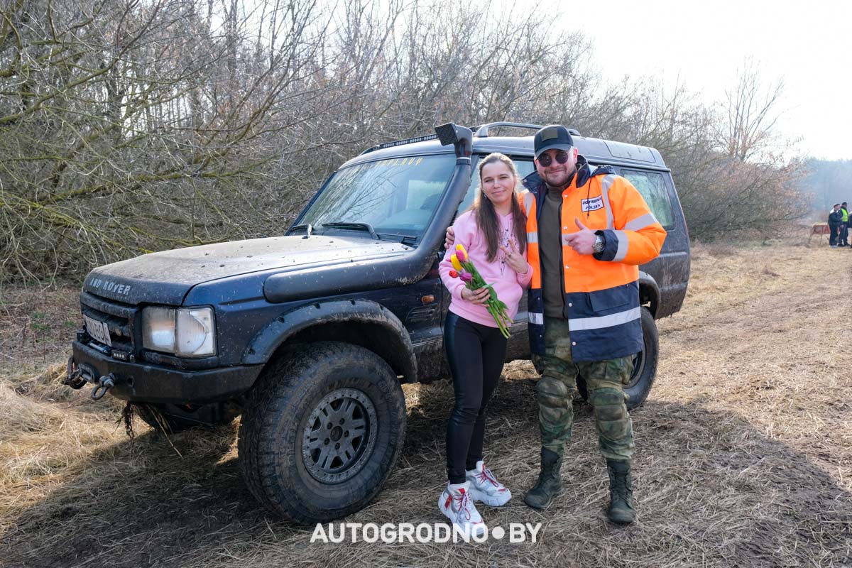 Соревнования на внедорожниках в Гродно