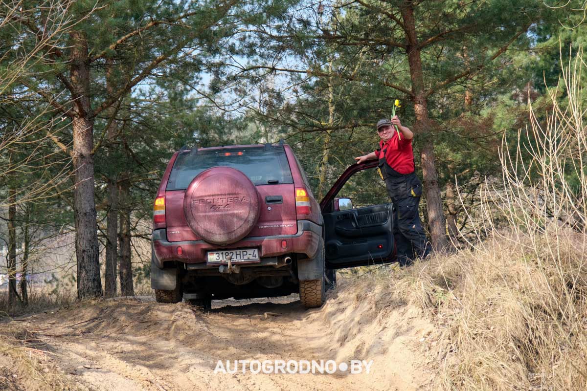 Соревнования на внедорожниках в Гродно