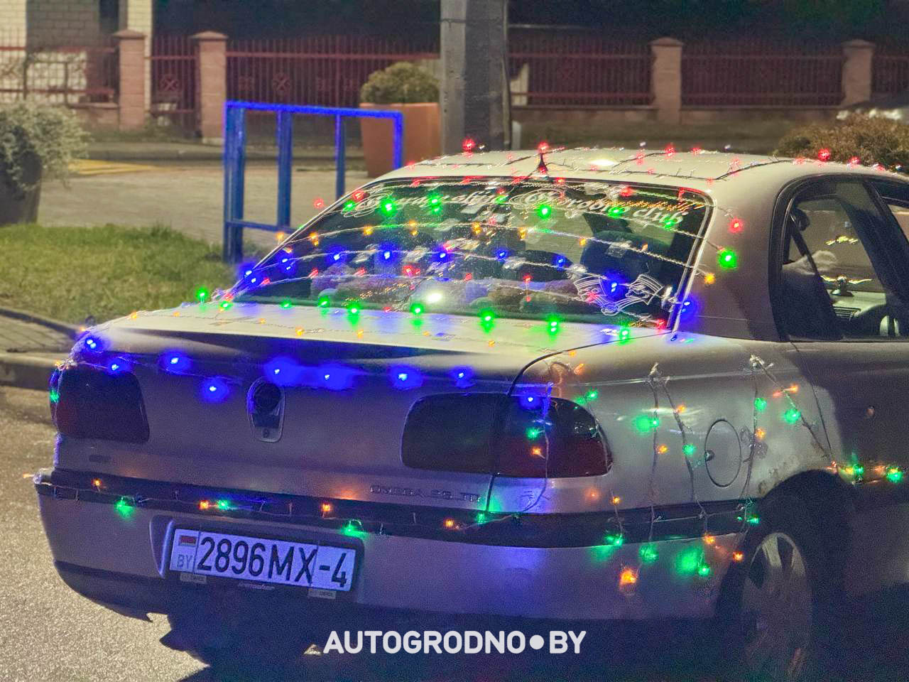 12 декабря автоклубы Гродно зажгли главную ёлку в Скиделе