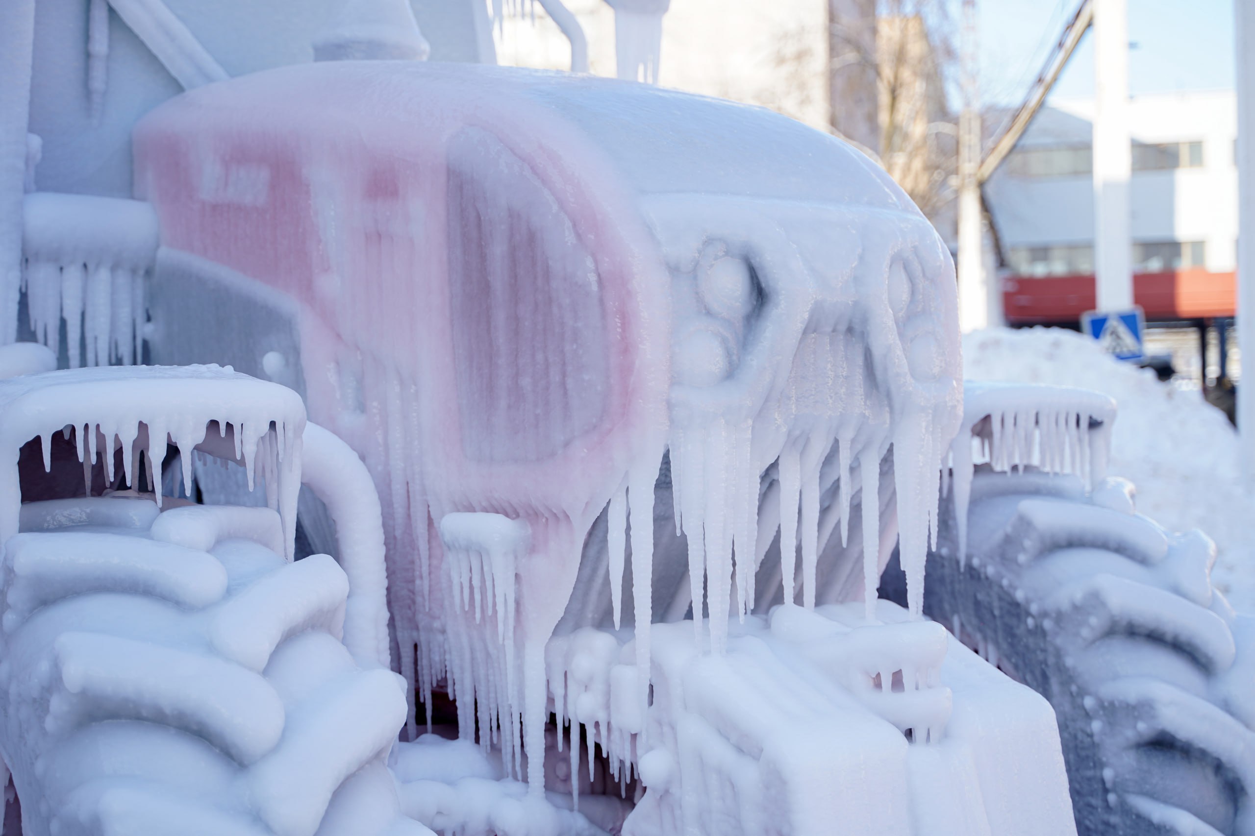 В Беларуси заморозили трактор МТЗ и попытались завести – получилось?