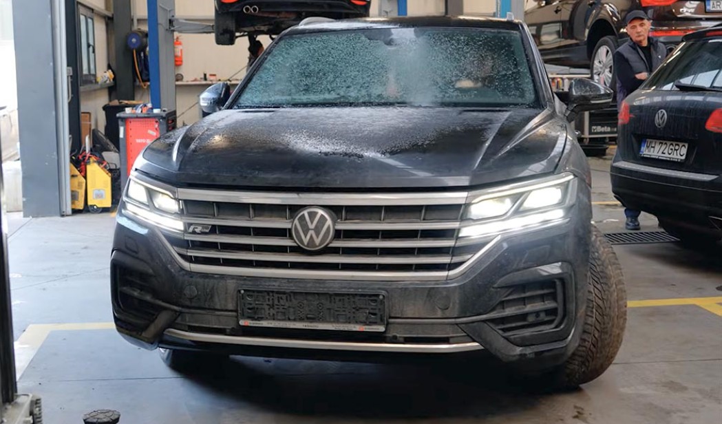 Механики показали, как выглядит современный двигатель, в котором редко меняют масло VW 3.0 TDI