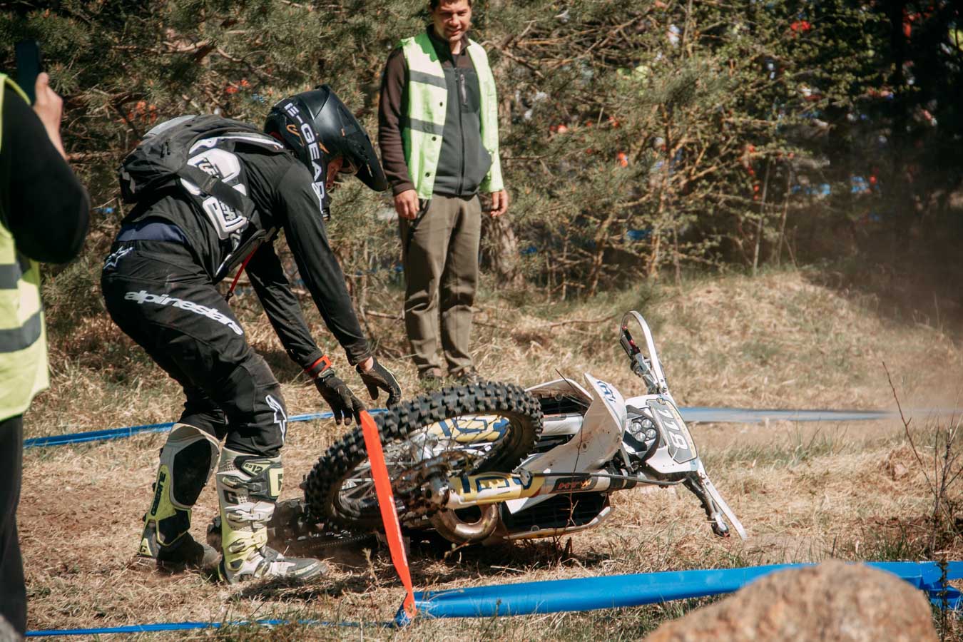 Соревнования по Эндуро под Красносельском