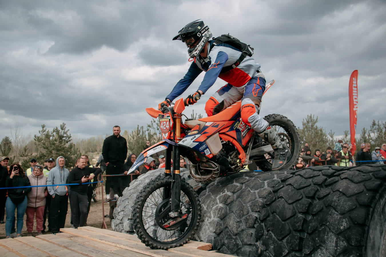 Соревнования по Эндуро под Красносельском