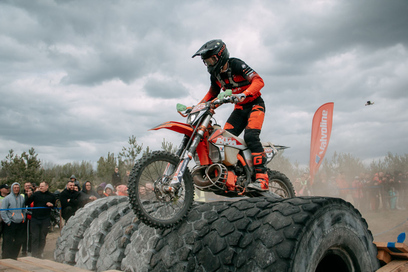 Соревнования по Эндуро под Красносельском