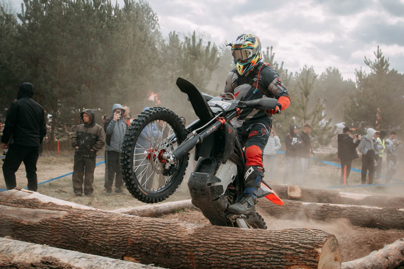 Соревнования по Эндуро под Красносельском