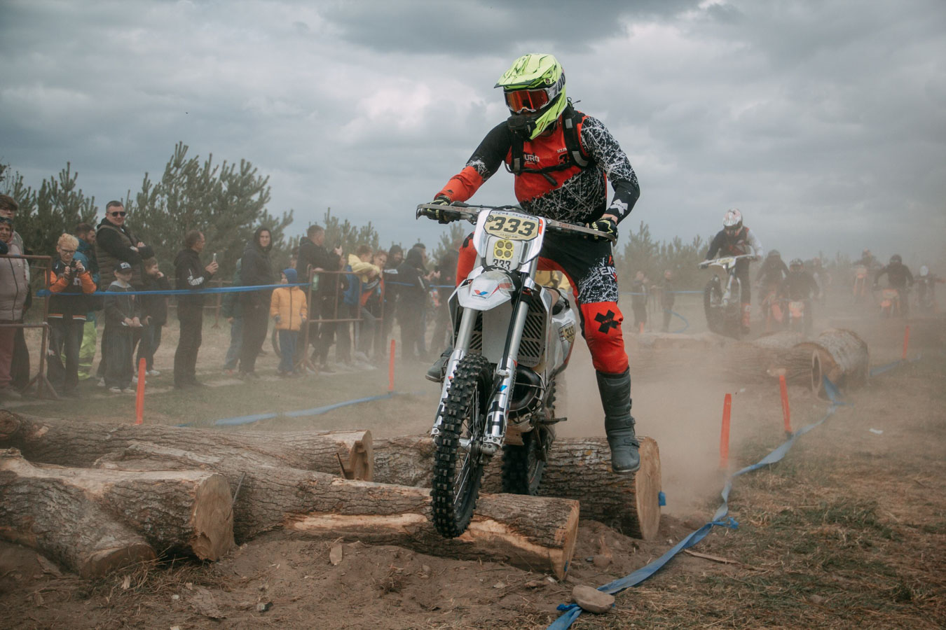 Соревнования по Эндуро под Красносельском