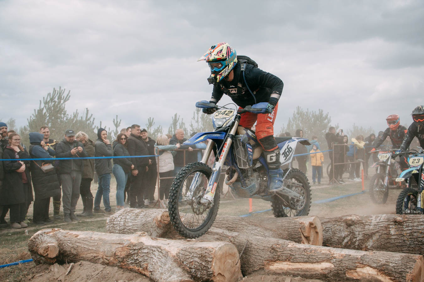 Соревнования по Эндуро под Красносельском