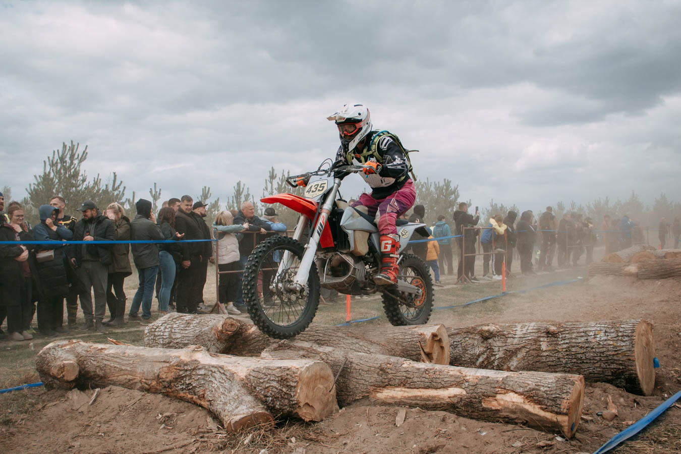 Соревнования по Эндуро под Красносельском
