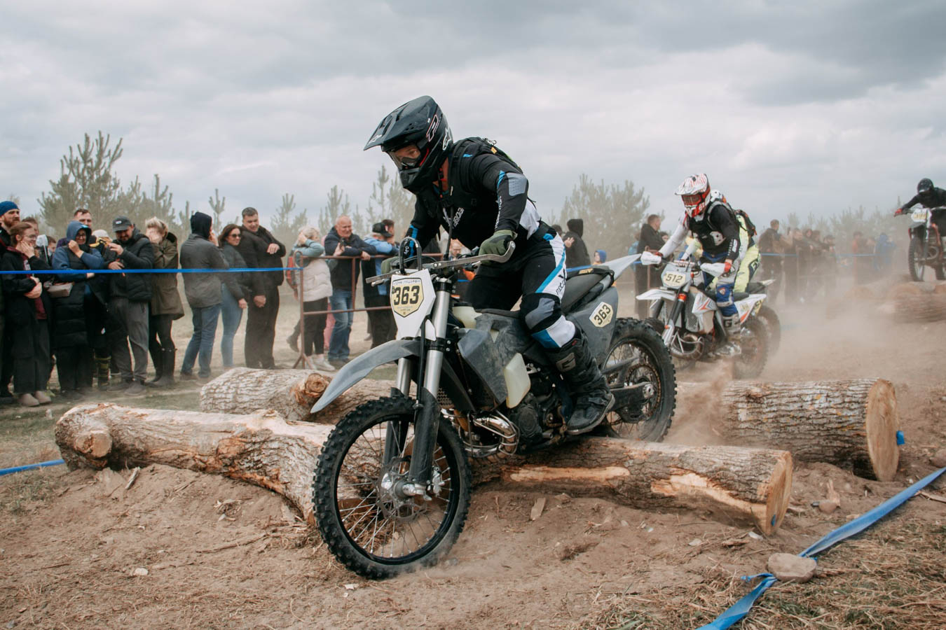 Соревнования по Эндуро под Красносельском