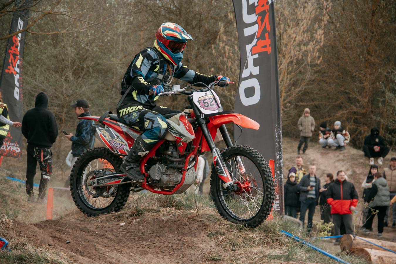 Соревнования по Эндуро под Красносельском