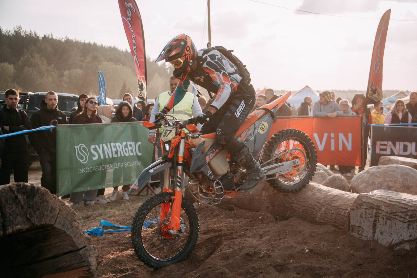 Соревнования по Эндуро под Красносельском